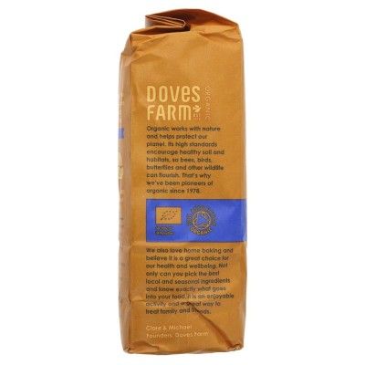 Doves Farm Organic Fine Plain Wholemeal Flour 1kg