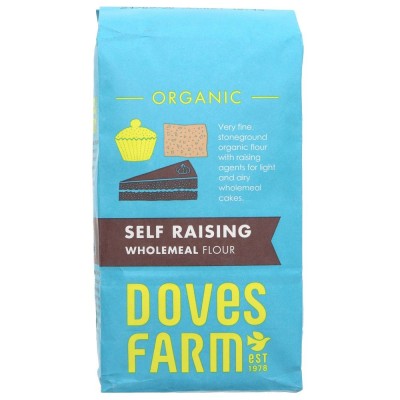 Doves Farm Organic Self Raising Wholemeal Flour 1kg